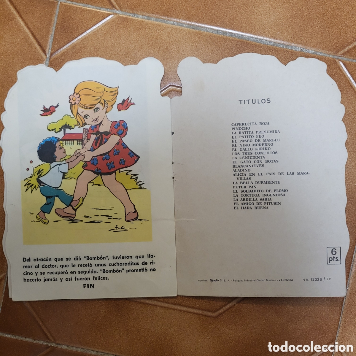 Libros de segunda mano: Cuento troquelado - Mari Tere - Vilmar 1972 - Foto 3