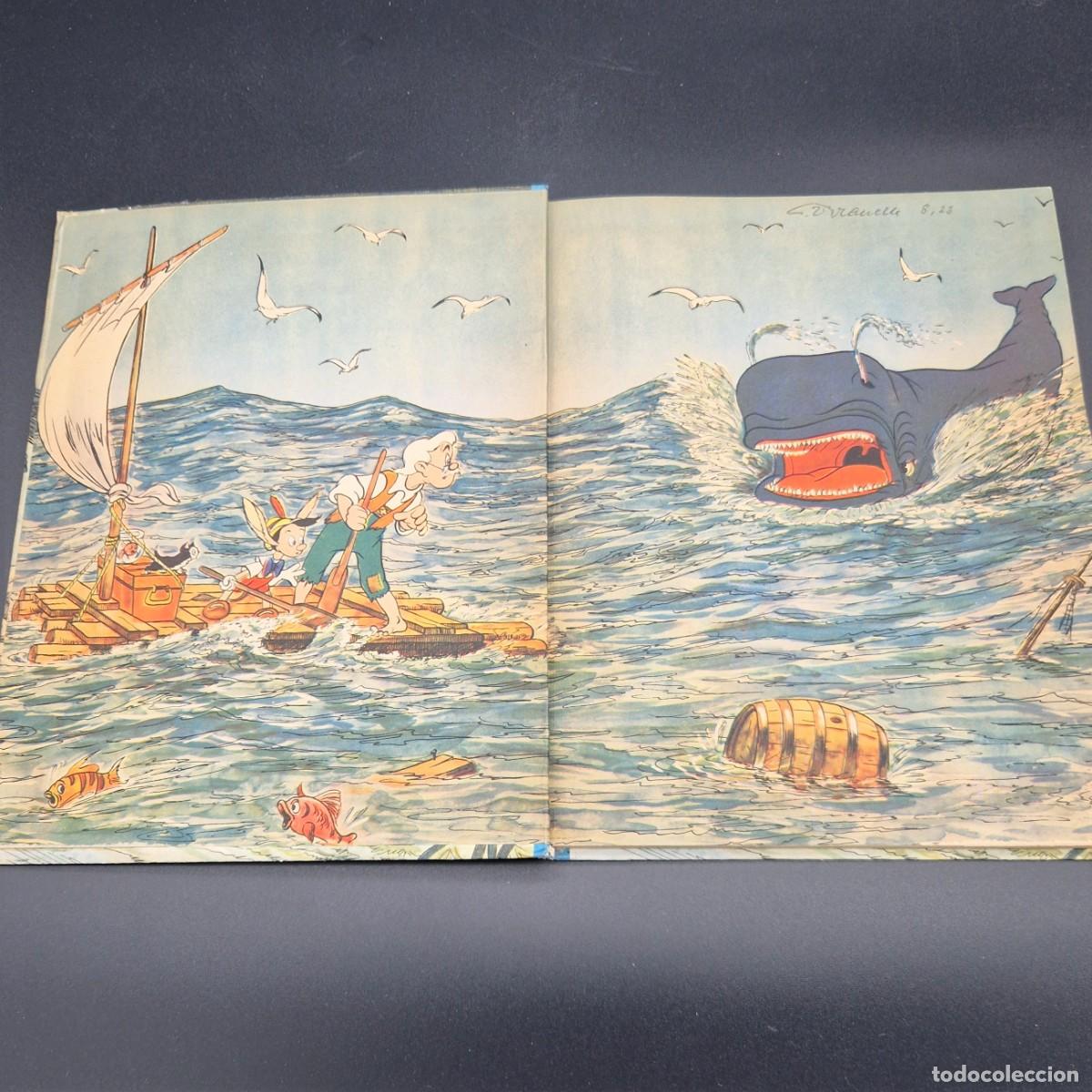 Libros de segunda mano: Libro de cuento de &rdquo;Pinocho&rdquo;. Francia 1943 - Foto 2