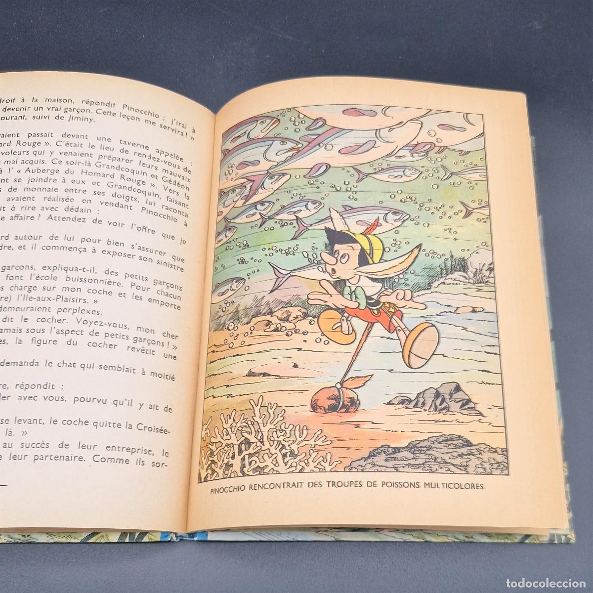 Libros de segunda mano: Libro de cuento de &rdquo;Pinocho&rdquo;. Francia 1943 - Foto 7