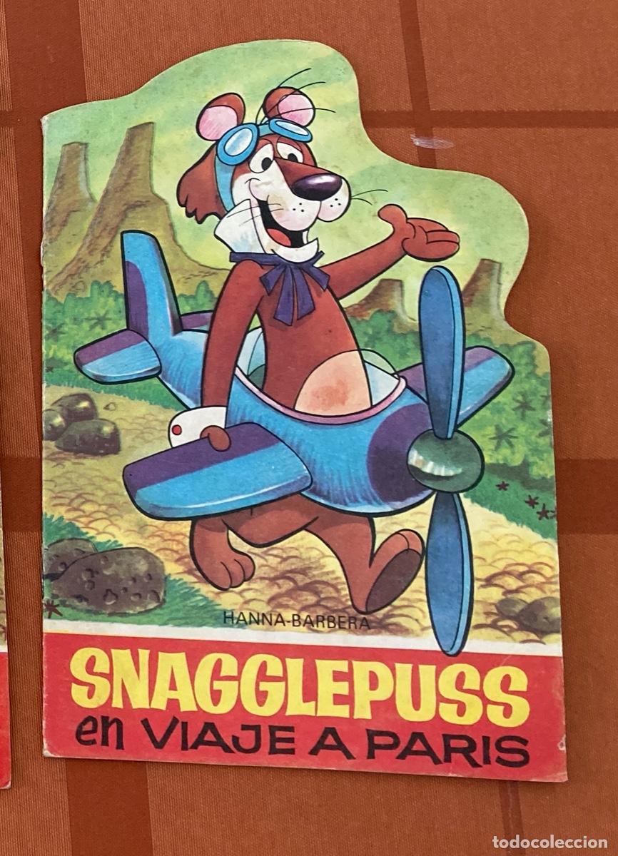 Libros de segunda mano: Cuento troquelado Snagglepuss en Viaje a Par&iacute;s - Foto 1