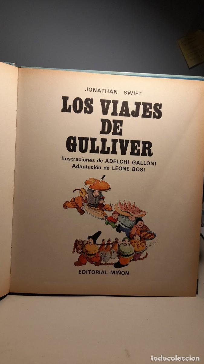 Libros de segunda mano: LOS VIAJES DE GULLIVER ( LIBRO DE GRAN FORMATO) - Foto 2