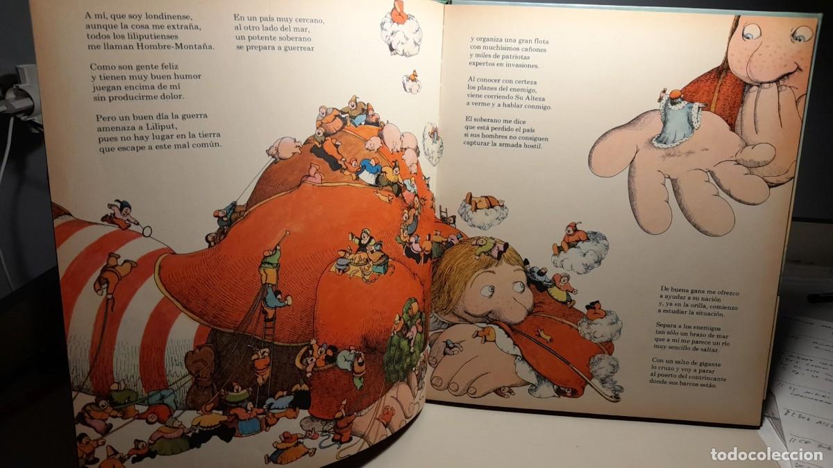 Libros de segunda mano: LOS VIAJES DE GULLIVER ( LIBRO DE GRAN FORMATO) - Foto 4