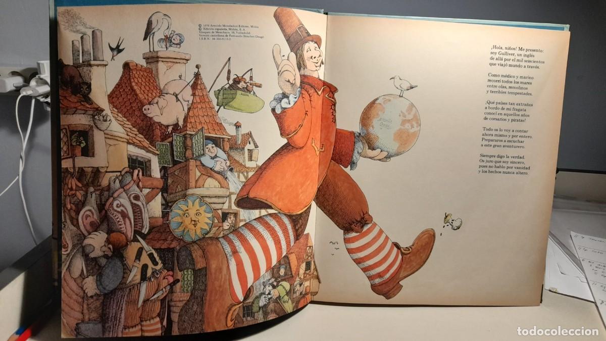 Libros de segunda mano: LOS VIAJES DE GULLIVER ( LIBRO DE GRAN FORMATO) - Foto 5