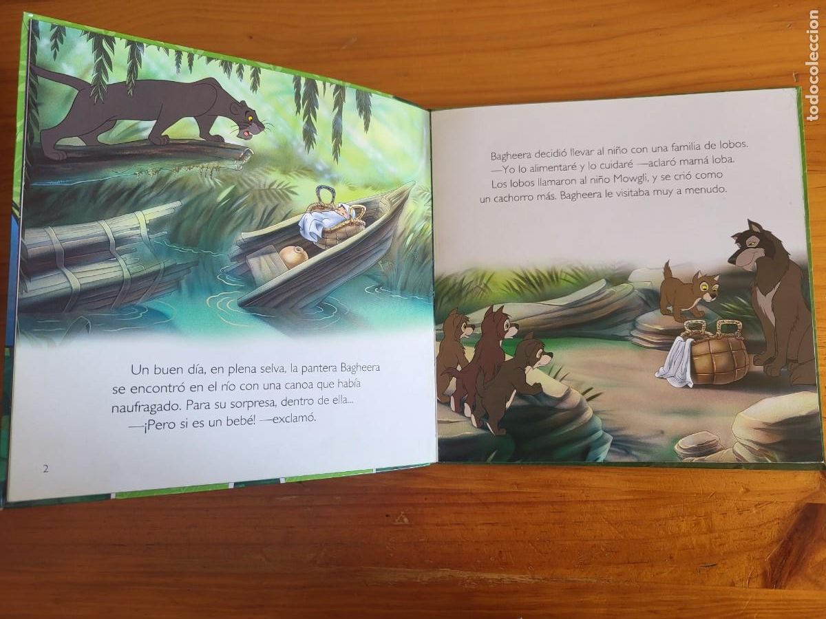 Libros de segunda mano: AUDIO CUENTOS DISNEY. EL LIBRO DE LA SELVA. EL PA&Iacute;S - Foto 2