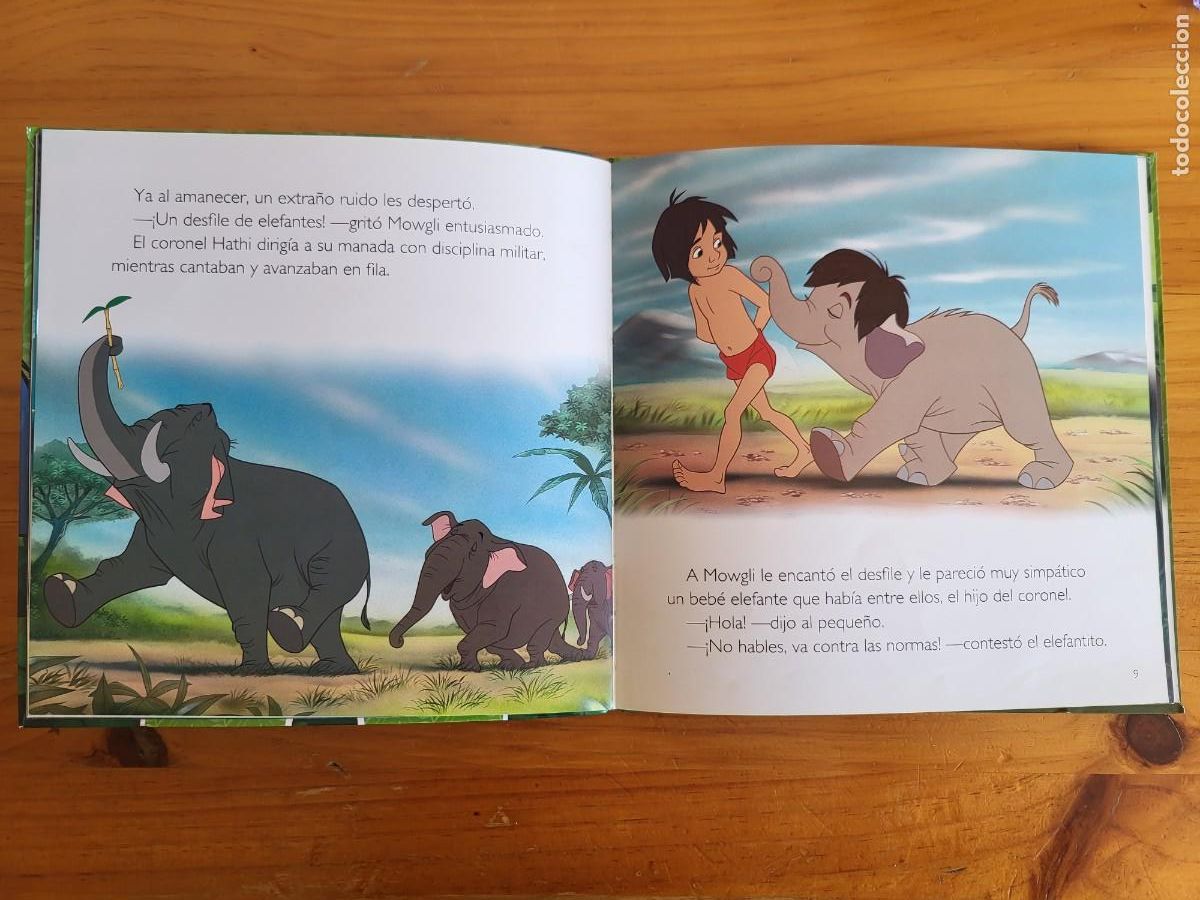 Libros de segunda mano: AUDIO CUENTOS DISNEY. EL LIBRO DE LA SELVA. EL PA&Iacute;S - Foto 3