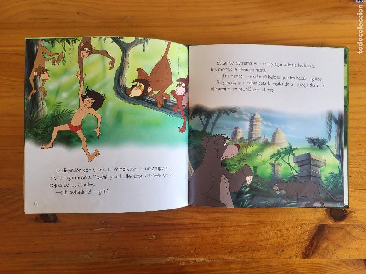 Libros de segunda mano: AUDIO CUENTOS DISNEY. EL LIBRO DE LA SELVA. EL PA&Iacute;S - Foto 4