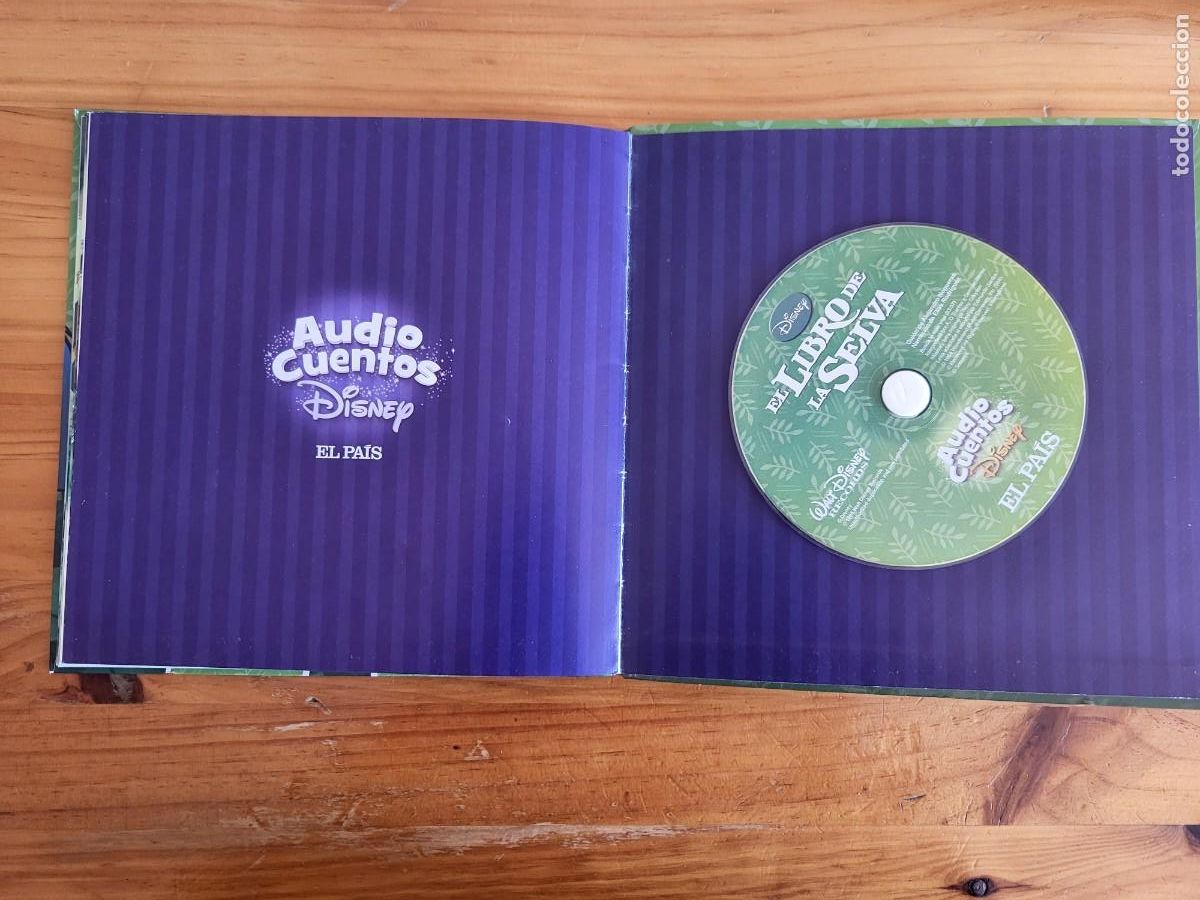 Libros de segunda mano: AUDIO CUENTOS DISNEY. EL LIBRO DE LA SELVA. EL PA&Iacute;S - Foto 5