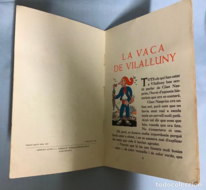 Libros de segunda mano: LA VACA DE VILALLUNY, CUENTO - Foto 2