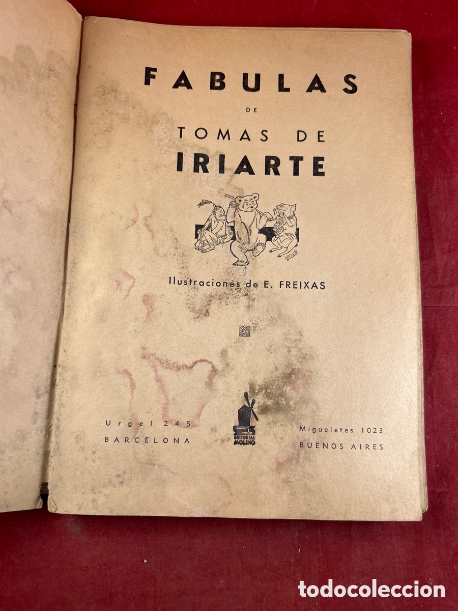 Libros de segunda mano: F&Aacute;BULAS DE IRIARTE - Foto 1