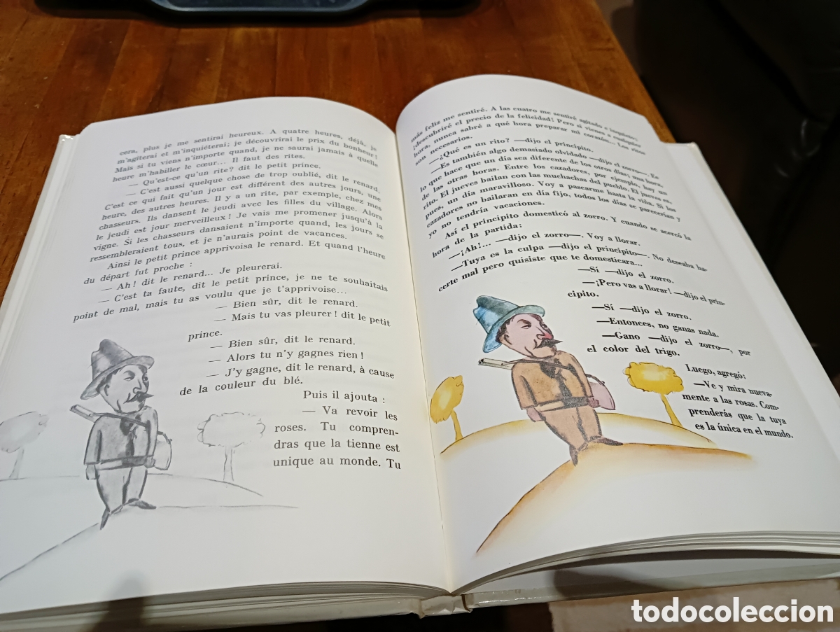 Libros de segunda mano: El principito. Edici&oacute;n Biling&uuml;e - Foto 5