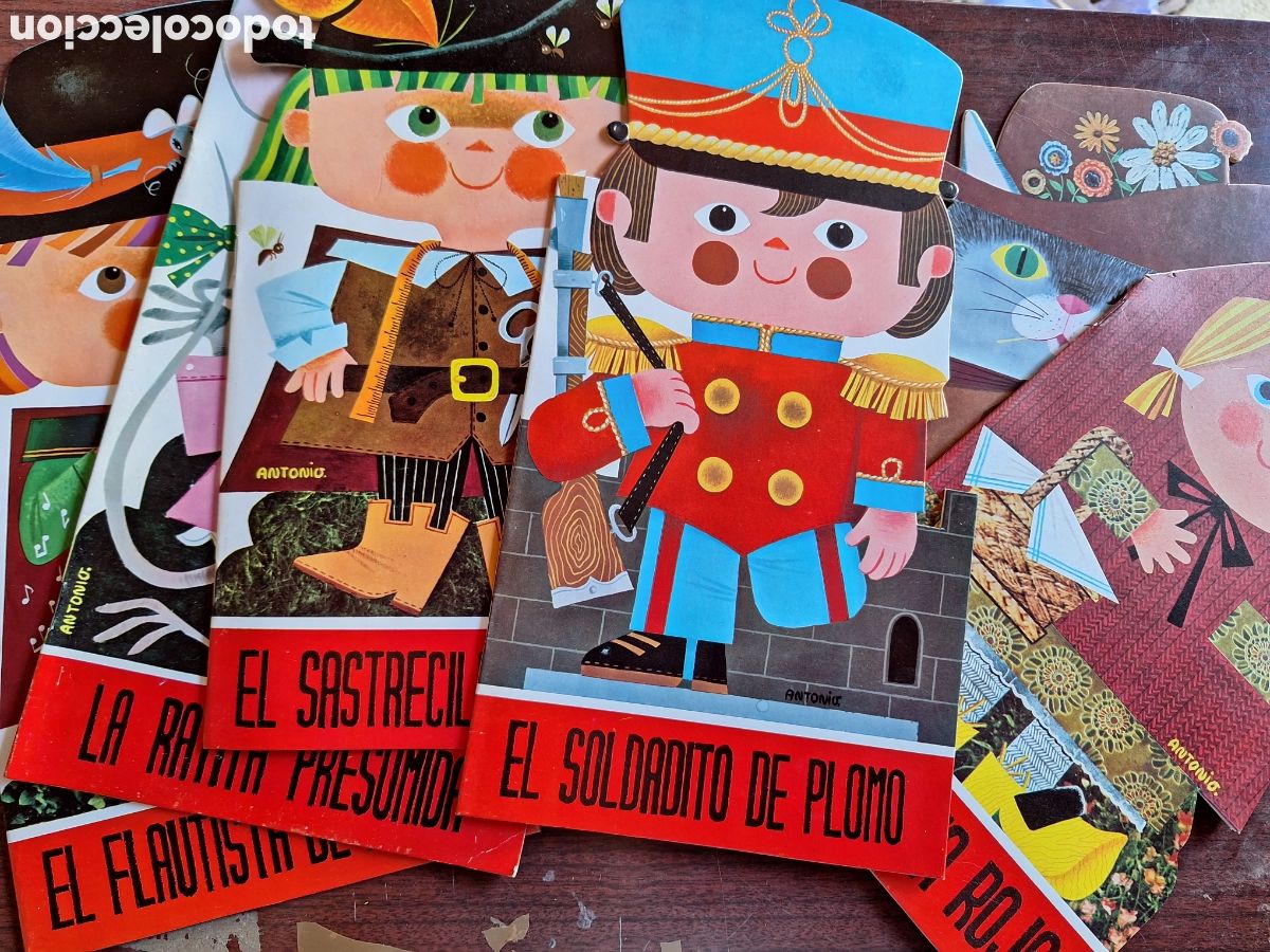 Libros de segunda mano: CUENTOS TROQUELADOS COLECC CLASICOS . ARNALOT . 1975 COMPLETA 6 TITULOS