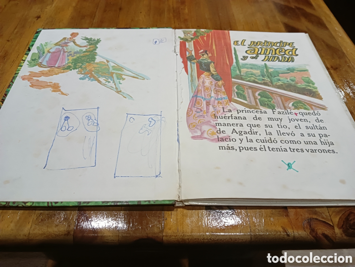 Libros de segunda mano: El pr&iacute;ncipe Amed y el Hada. - Foto 2