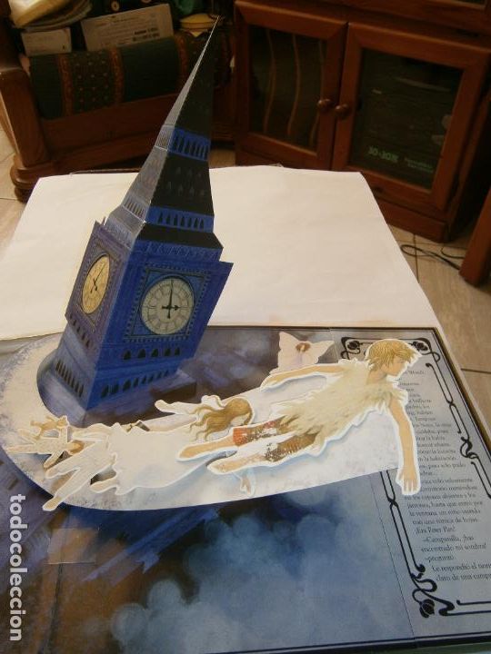 Libros de segunda mano: PETER PAN EN 3D GRAN TAMA&Ntilde;O - Foto 2