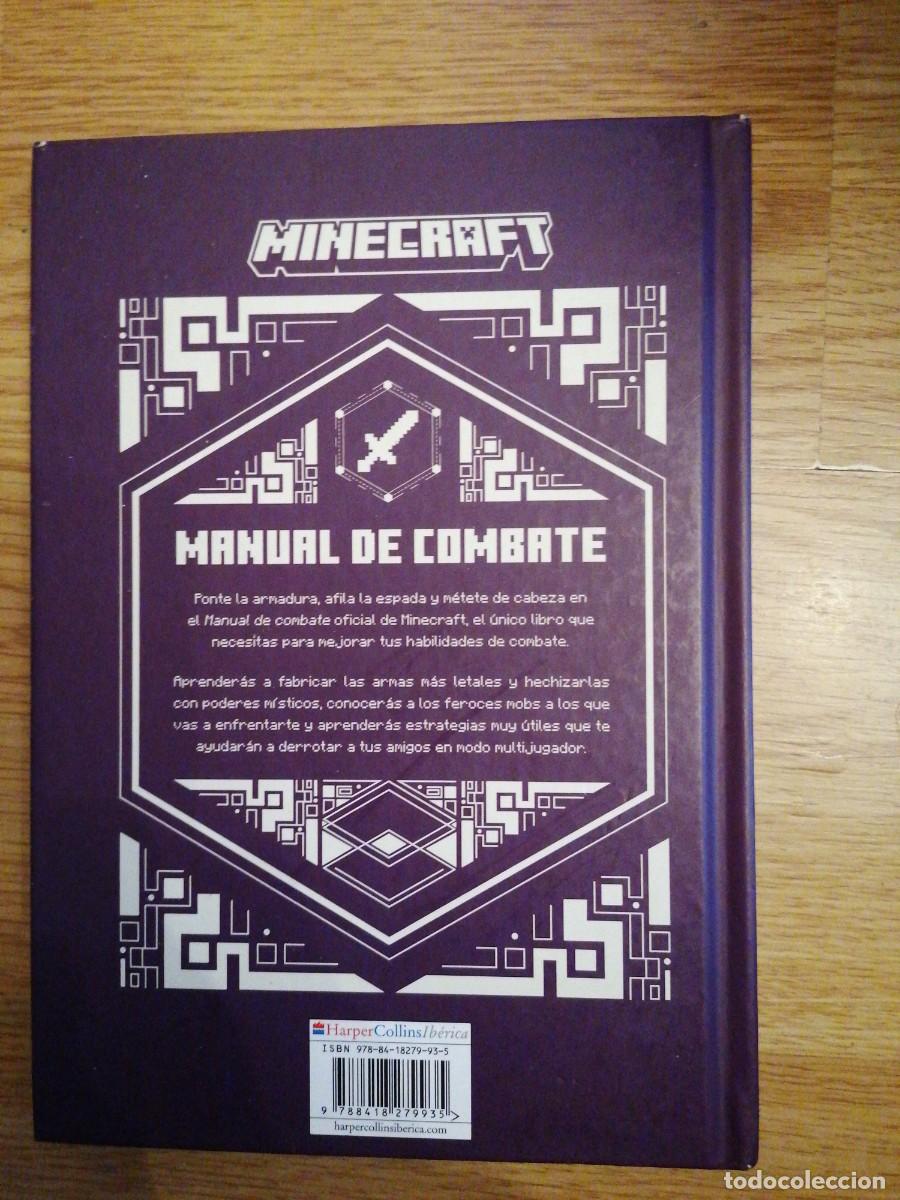 Libros de segunda mano: Minecraft- manual de combate-nueva edici&oacute;n- Harper Collins - Foto 3