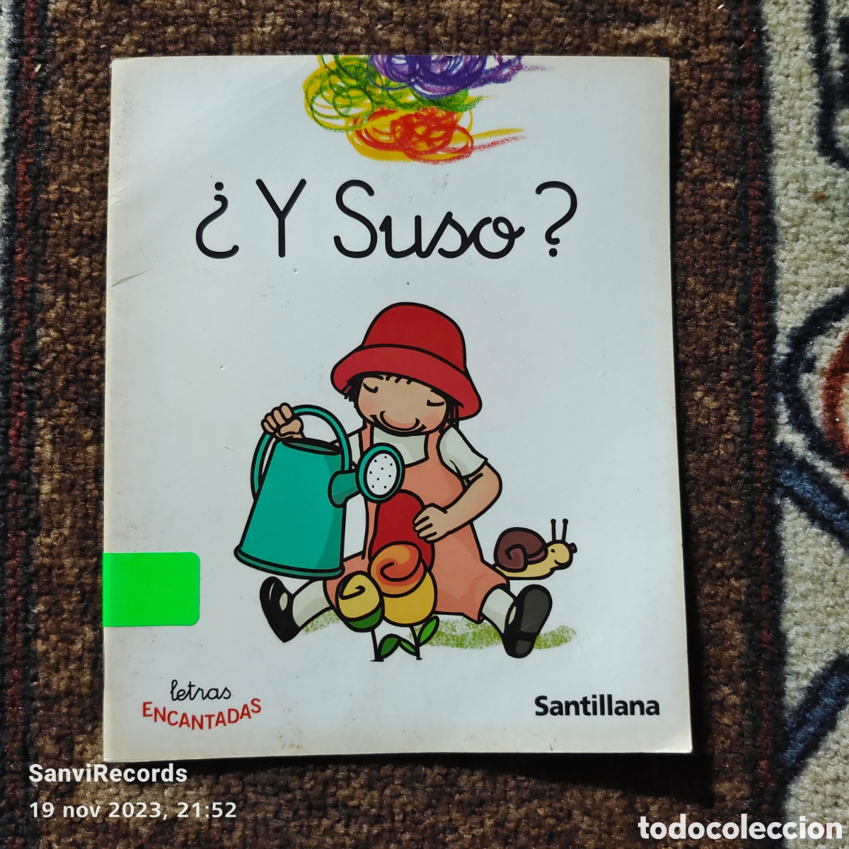 Libros de segunda mano: &iquest;Y SUSO? (LETRAS ENCANTADAS, SANTILLANA) - Foto 1