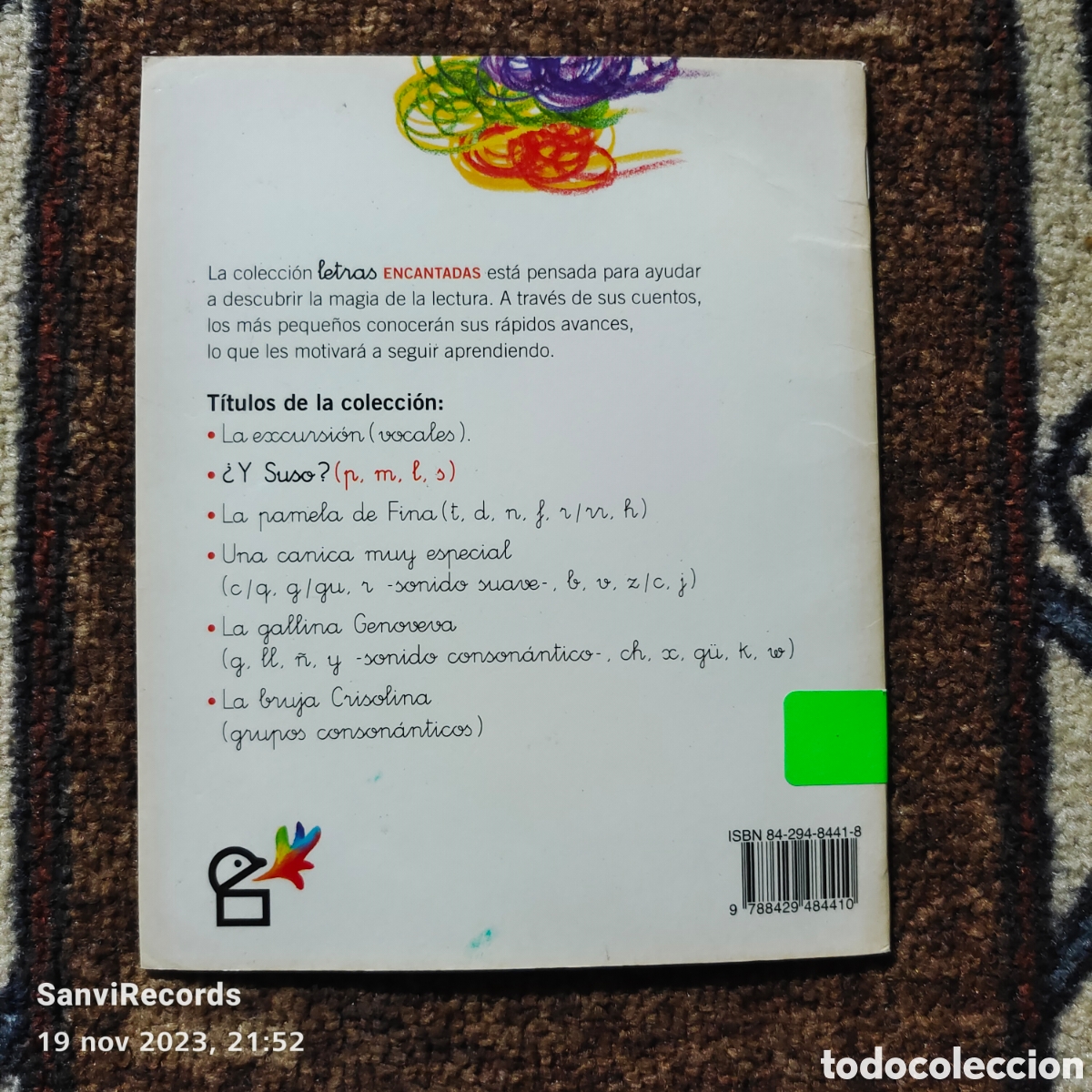 Libros de segunda mano: &iquest;Y SUSO? (LETRAS ENCANTADAS, SANTILLANA) - Foto 2