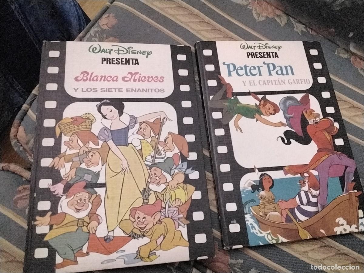 Libros de segunda mano: Peter pan y el capit&aacute;n garfio -blanca nieves y los siete enanitos -Walt disney-1985