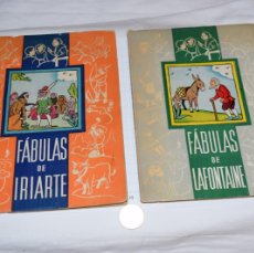 Libros de segunda mano: AÑO 1959 / 2 LIBROS - FÁBULAS DE IRIARTE Y LAFONTAINE - EDITA DALMÁU CARLES, PLA, S.A. ¡BUEN ESTADO!