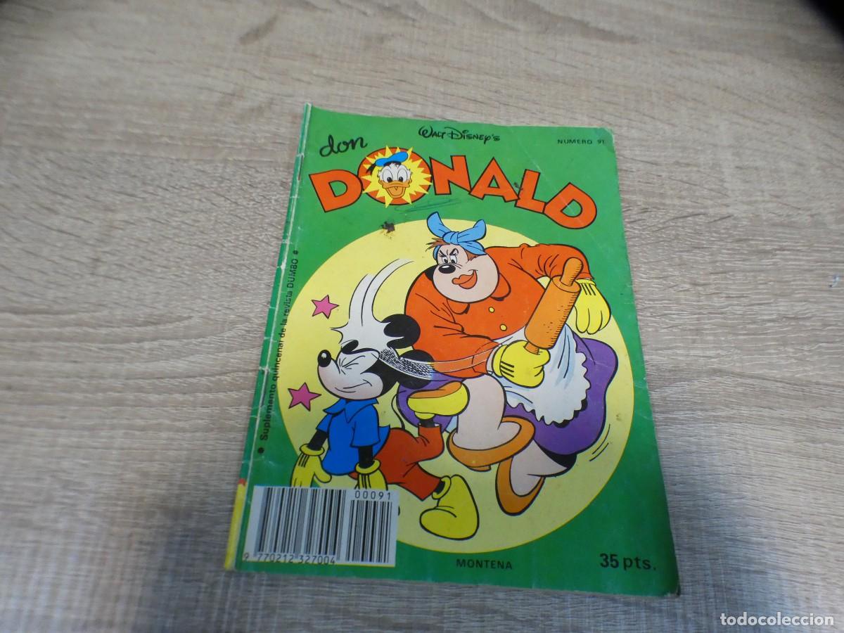Libros de segunda mano: ARKANSAS1980 LIBRO INFANTIL ESTADO DECENTE DISNEY DON DONALD NUM 91