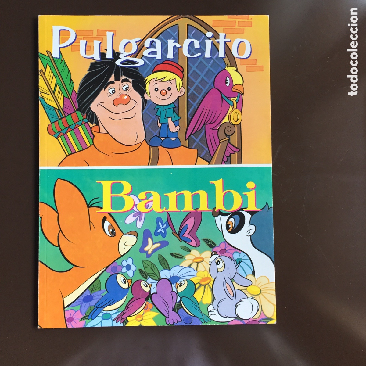 Libros de segunda mano: COLECCION CUENTOS DE SIEMPRE PULGARCITO BAMBI GRUPO EDIDER 1998