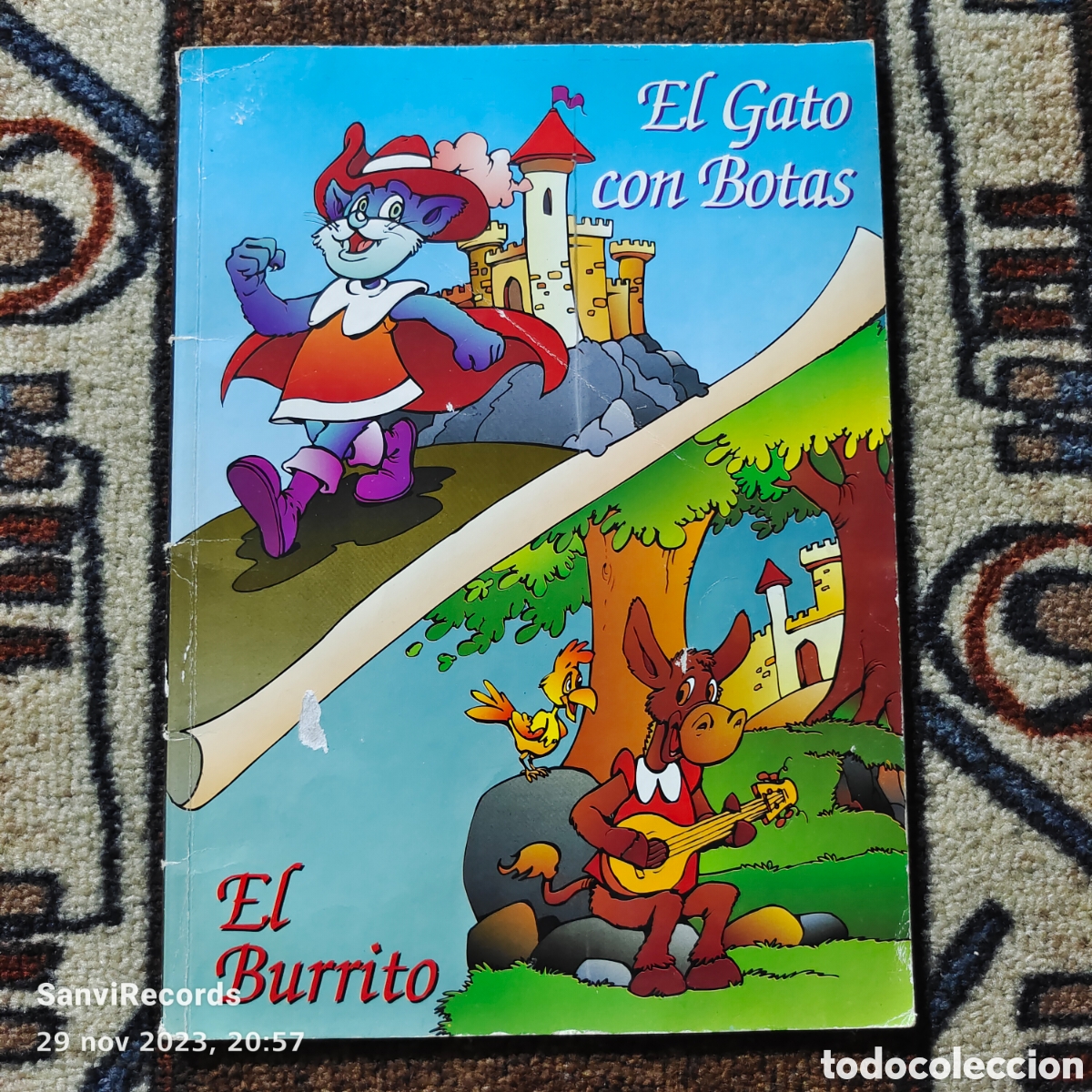 Libros de segunda mano: EL GATO CON BOTAS - EL BURRITO (EDITORIAL IRATXO) - Foto 1