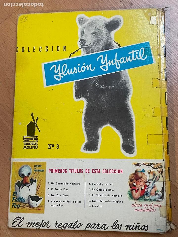 Libros de segunda mano: CUENTO DE LOS 3 OSOS, Editorial Molino - Foto 6