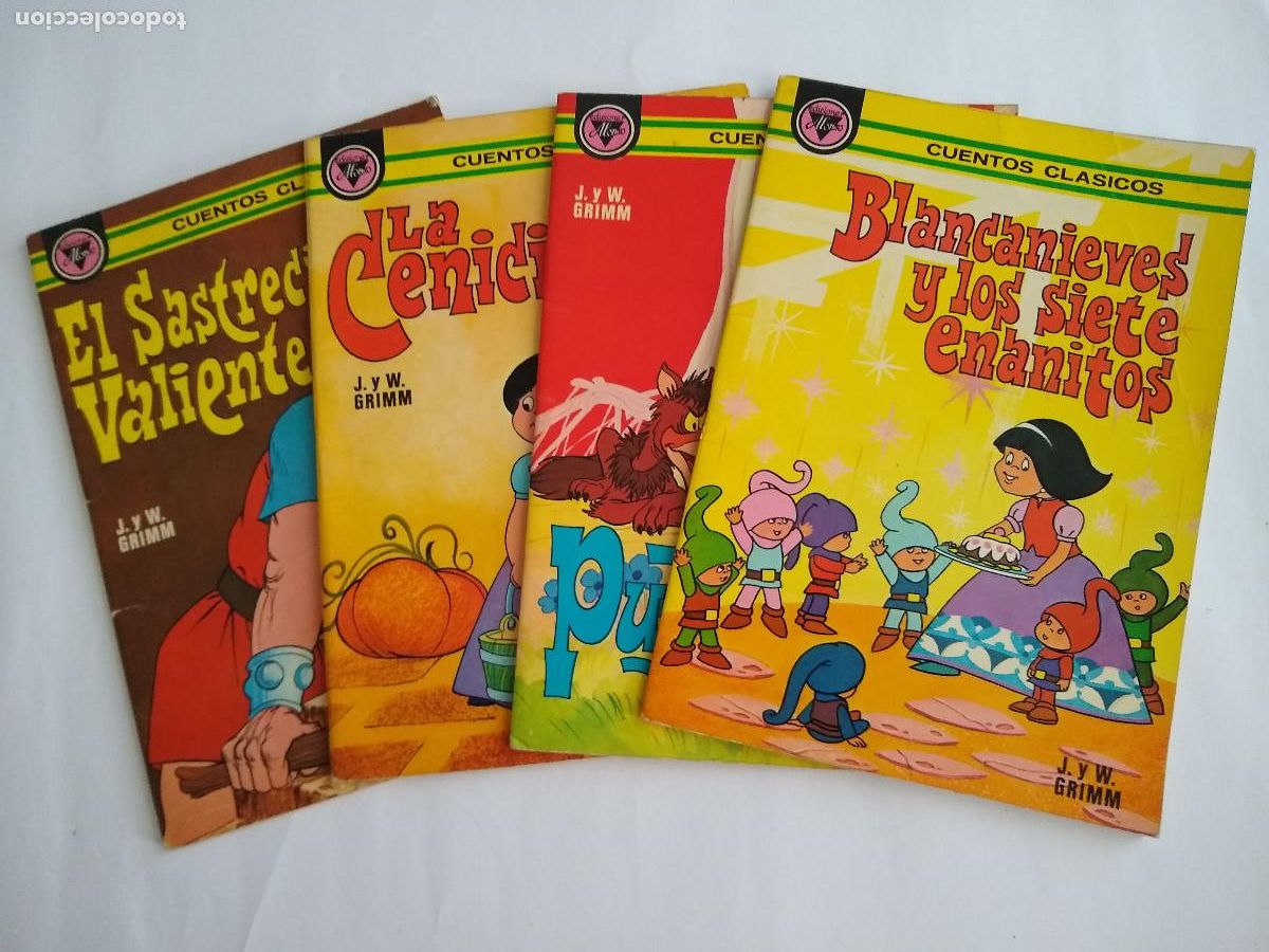 Libros de segunda mano: Cuatro cuentos clasicos de Grimm Ed.Alonso 1977 - Foto 1