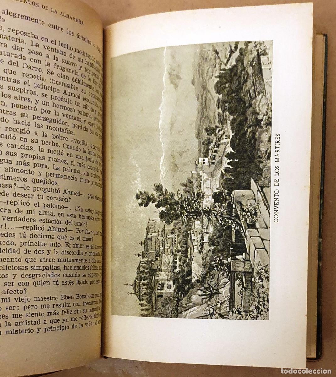 Libros de segunda mano: CUENTOS DE LA ALHAMBRA. W. IRWING. 1&ordf; EDICION 1951. - Foto 5