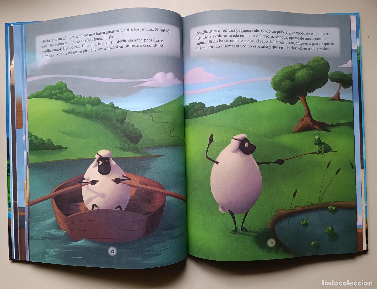 Libros de segunda mano: 21 cuentos de piratas. Ediciones Salda&ntilde;a (como nuevo) - Foto 6