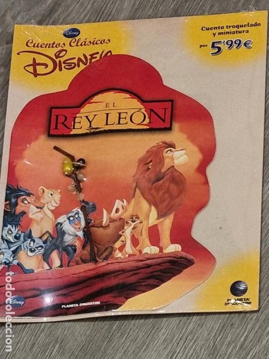 Libros de segunda mano: TROQUELADOS DISNEY - EL REY LEON - PRECINTADO - Foto 1