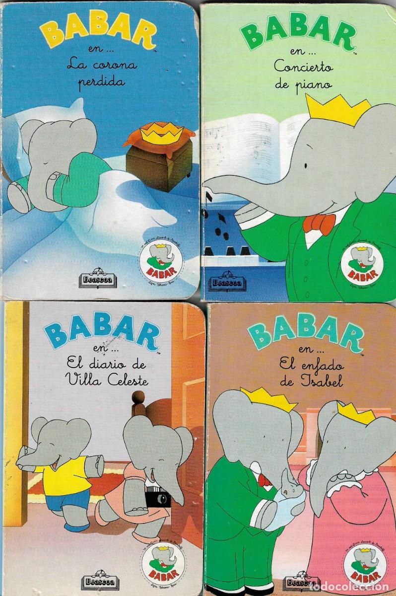 Libros de segunda mano: LOTE 4 LIBRO BABAR EN ... - EDT. BEASCOA, 1992. - Foto 1