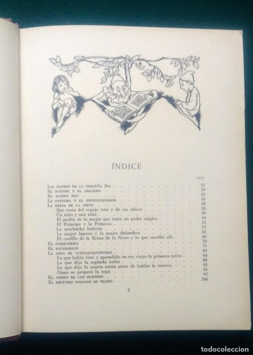 Libros de segunda mano: CUENTOS DE ANDERSEN - ILUSTRACIONES DE RACKHAM - 1968 - Foto 4