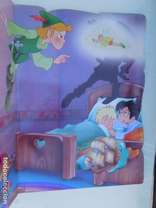 Libros de segunda mano: PETER PAN CUENTO INFANTIL CARTON DURO LIBSA 2007 - Foto 2