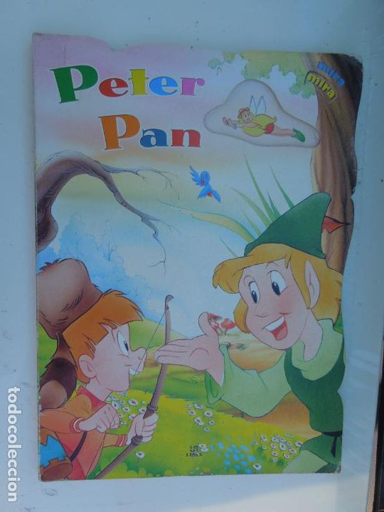Libros de segunda mano: PETER PAN CUENTO INFANTIL CARTON DURO LIBSA 2007 - Foto 1