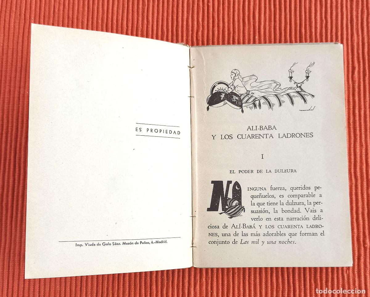 Libros de segunda mano: AL&Iacute;-BAB&Aacute; Y LOS CUARENTA LADRONES - ANTONIO GUARDIOLA (ED. HERNANDO 1951) - Foto 4