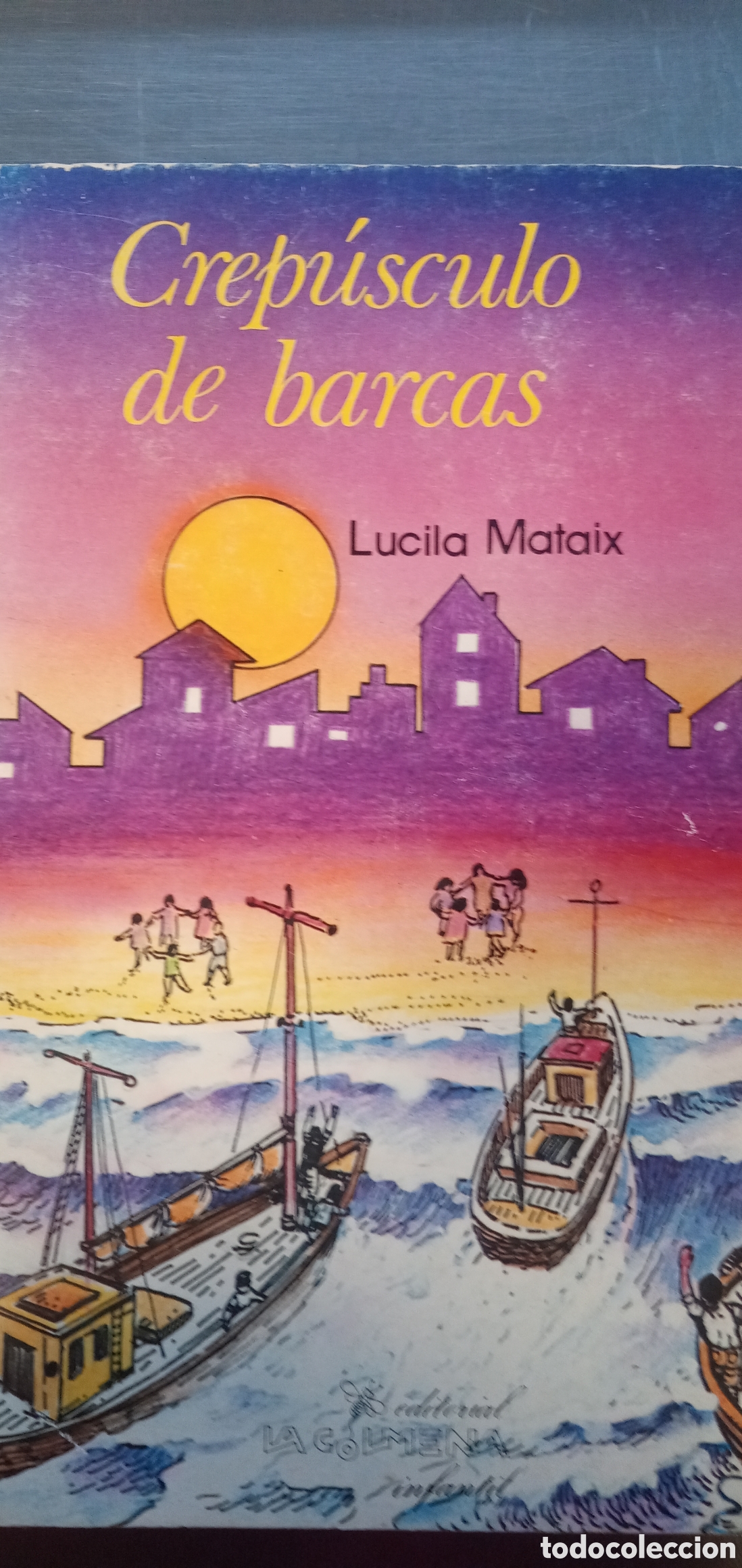 Libros de segunda mano: Crepusculo de barcas.Lucila Mataix. - Foto 1