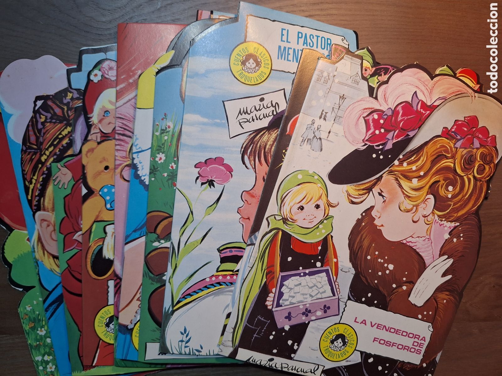Libros de segunda mano: 16 CUENTOS CLASICOS TROQUELADOS ILUSTRADOS MARIA PASCUAL
