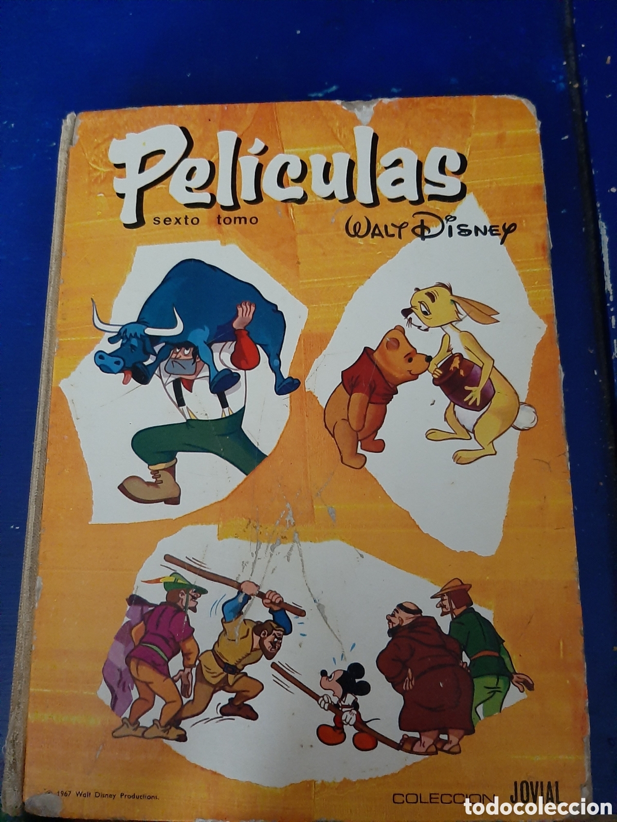 Libros de segunda mano: Peliculas Walt Disney VI tomo coleccion jovial