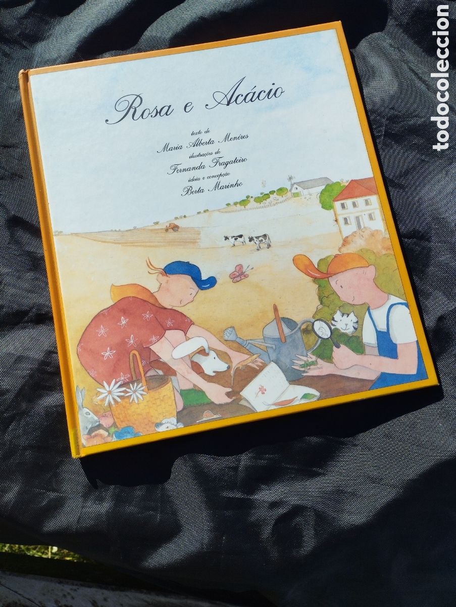 Libros de segunda mano: Rosa y Ac&aacute;cio. Cuento en portugu&eacute;s. - Foto 1