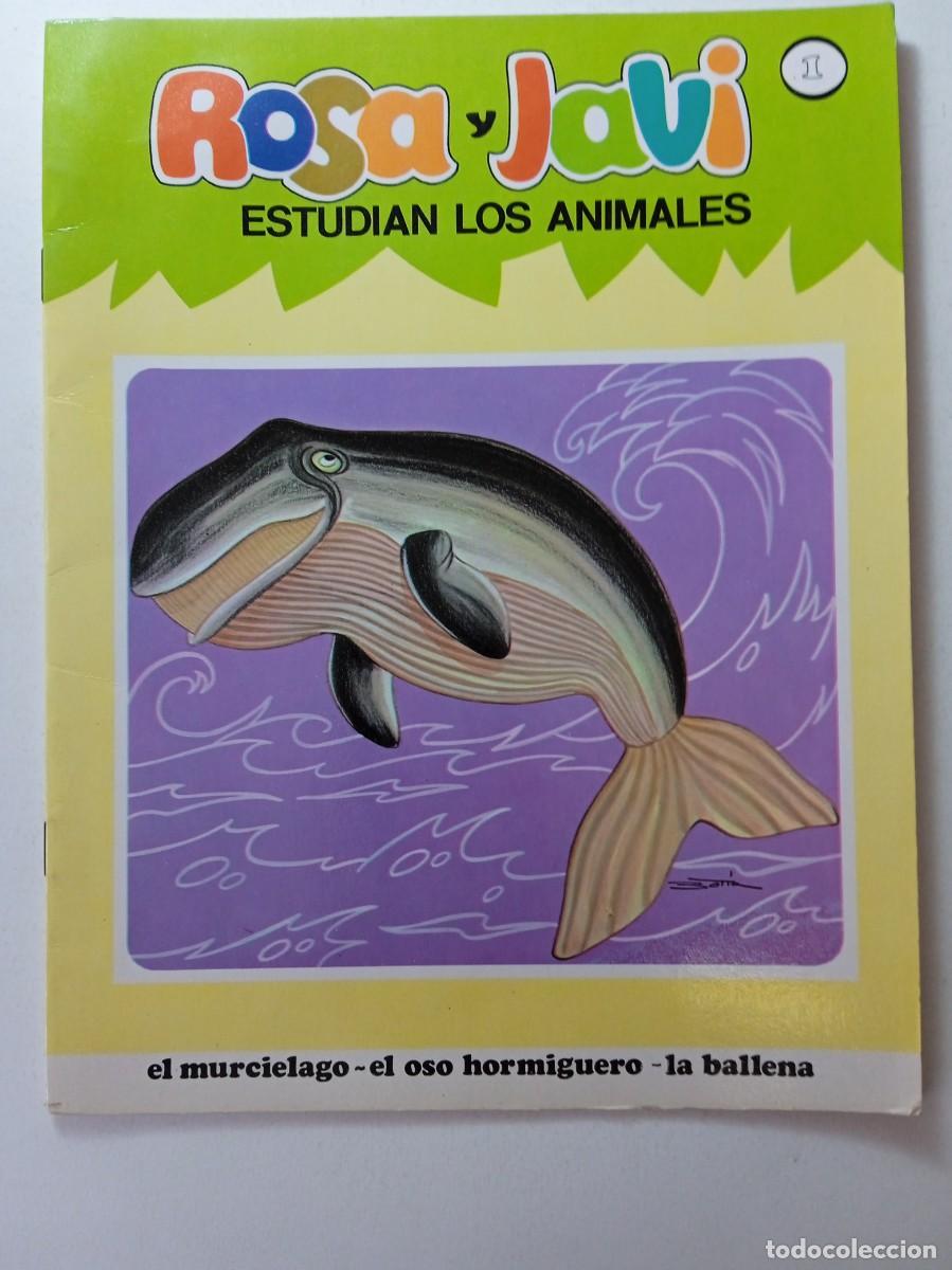Libri di seconda mano: ROSA Y JAVI ESTUDIAN LOS ANIMALES - EL MURCI&Eacute;LAGO, EL OSO HORMIGUERO, LA BALLENA