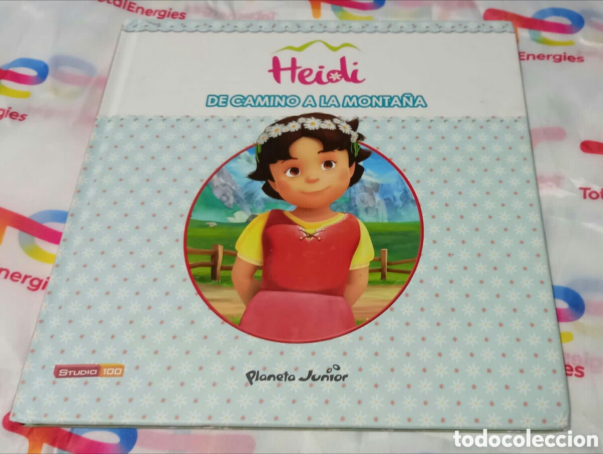 Libros de segunda mano: Heidi de camino a la monta&ntilde;a planeta junior