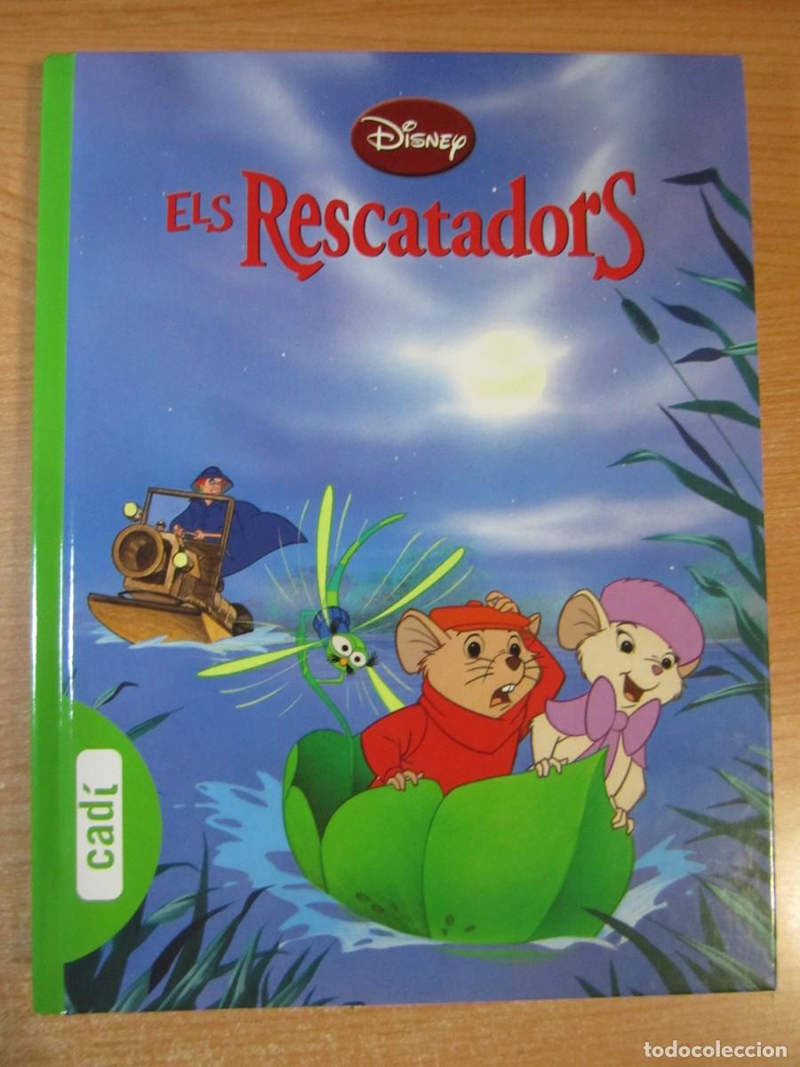 Libros de segunda mano: libro els rescatadors disney en catalan - Foto 1