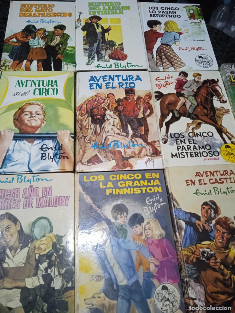 Libros de segunda mano: Enid Blyton, 9 libros y 1 VHS Tr - Foto 2