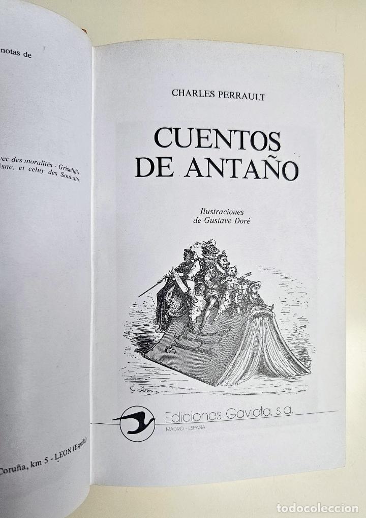 Libros de segunda mano: Cuentos de anta&ntilde;o / Perrault / Ediciones Gaviota, 1983 - Foto 3