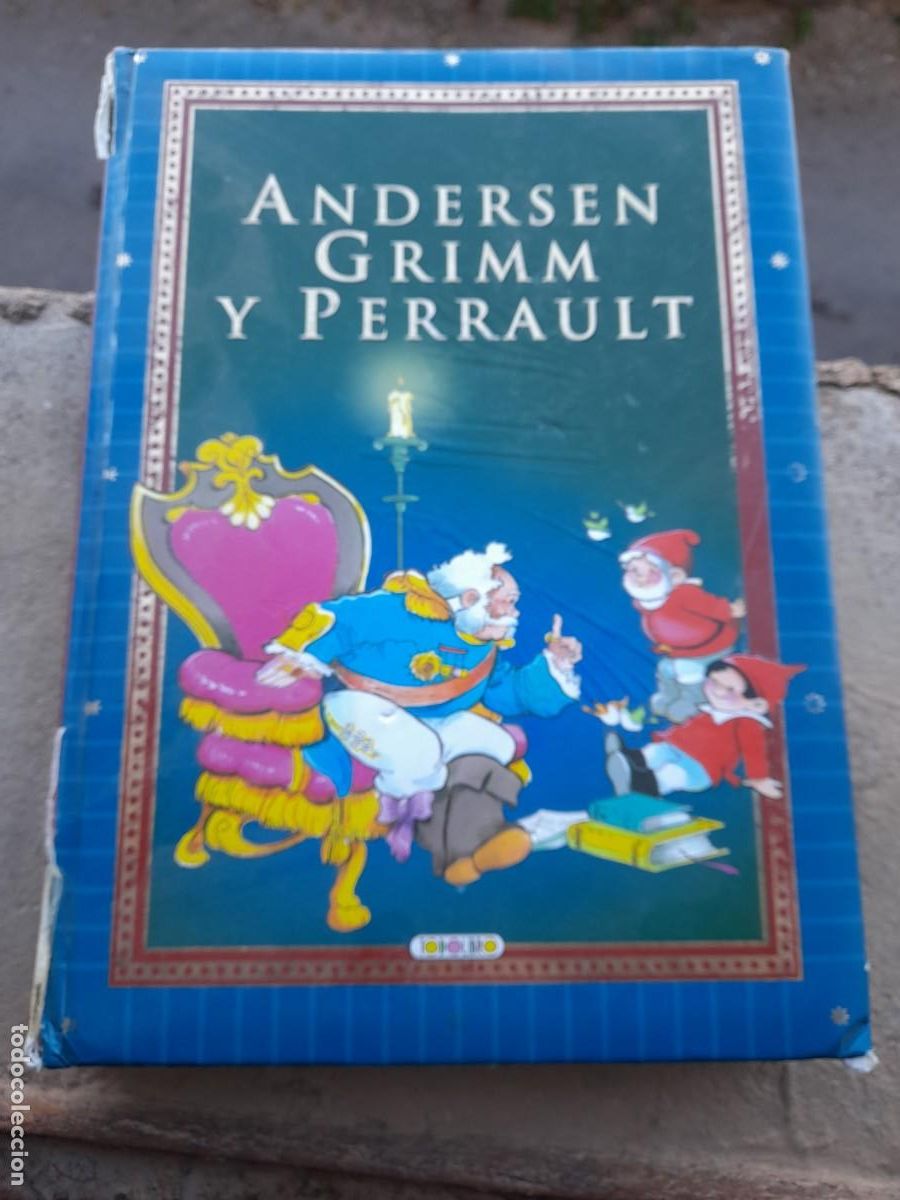 Libros de segunda mano: Libro en espa&ntilde;ol Andersen Grimm y Perrault cuento todo todolibro - Foto 1