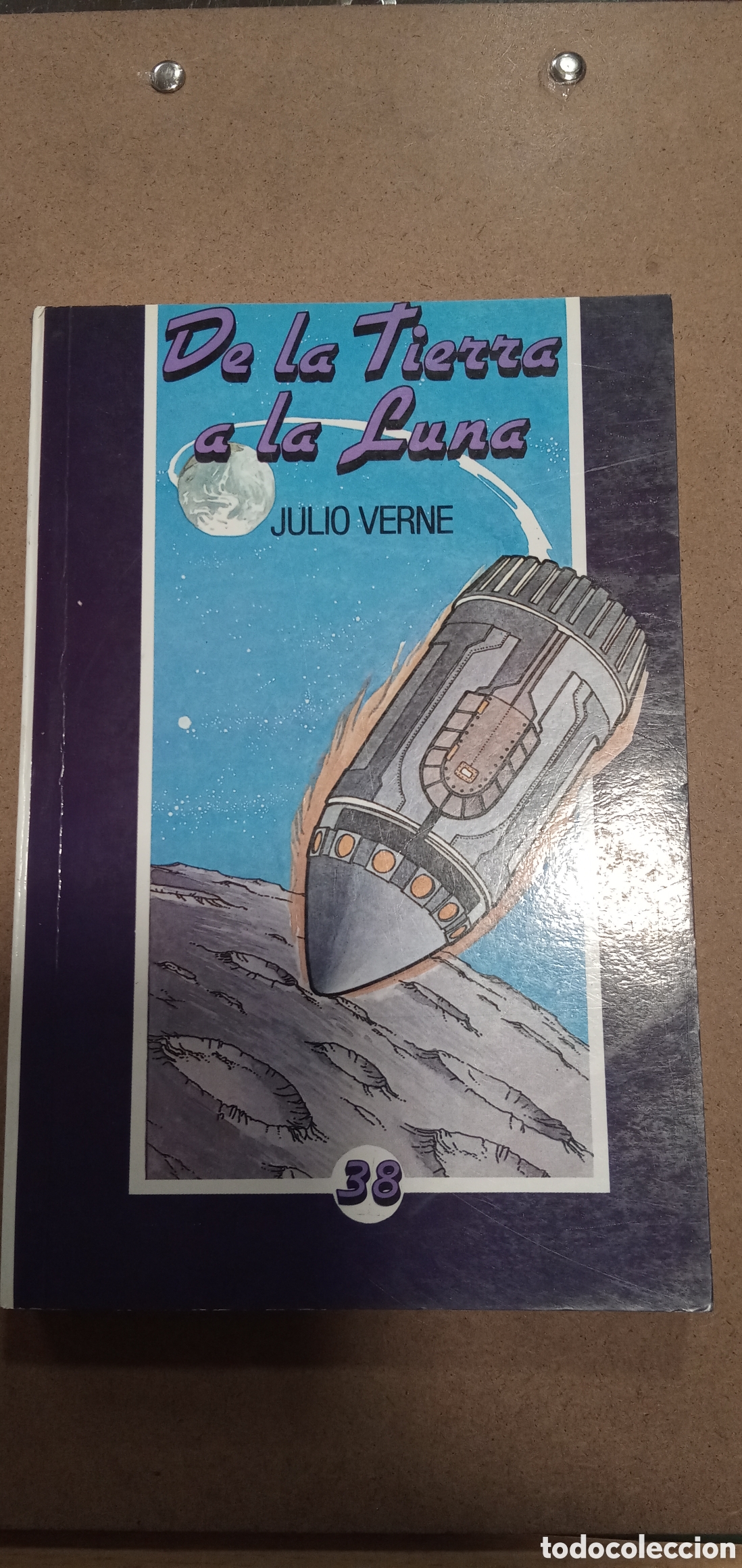 Libros de segunda mano: De la tierra a la luna.Julio Verne. - Foto 3