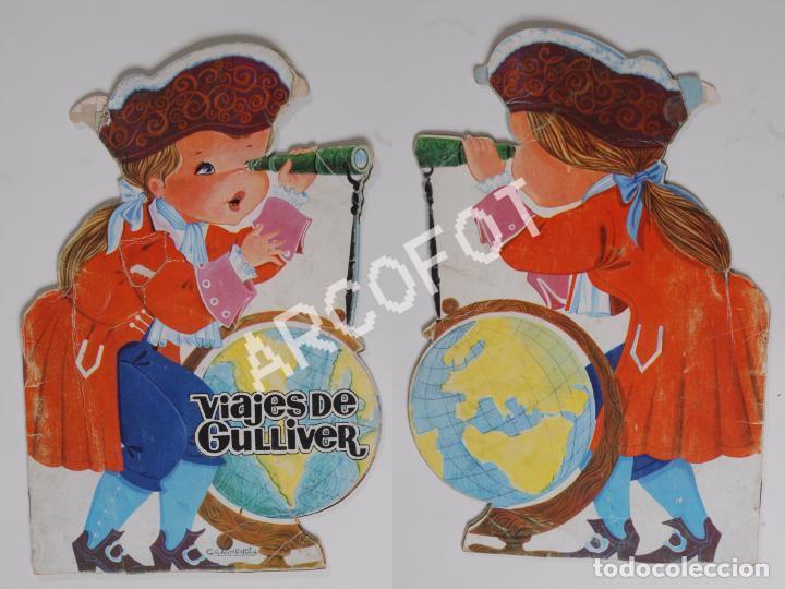 Libros de segunda mano: CUENTO TROQUELADO - VIAJES DE GULLIVER - Editorial COL&Oacute;N 1967 - Foto 1