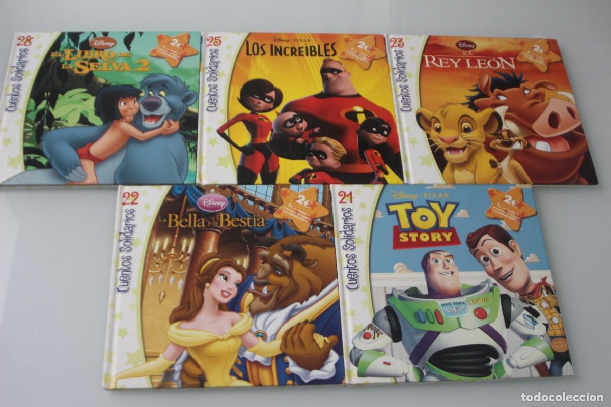 Libros de segunda mano: 5 CUENTOS SOLIDARIOS DISNEY - Foto 1
