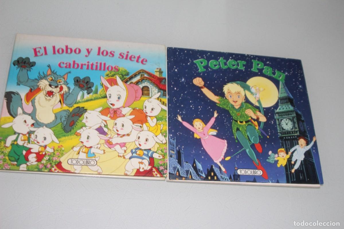 Libros de segunda mano: EL LOBO Y LOS SIETE CABRITLLOS - PETER PAN