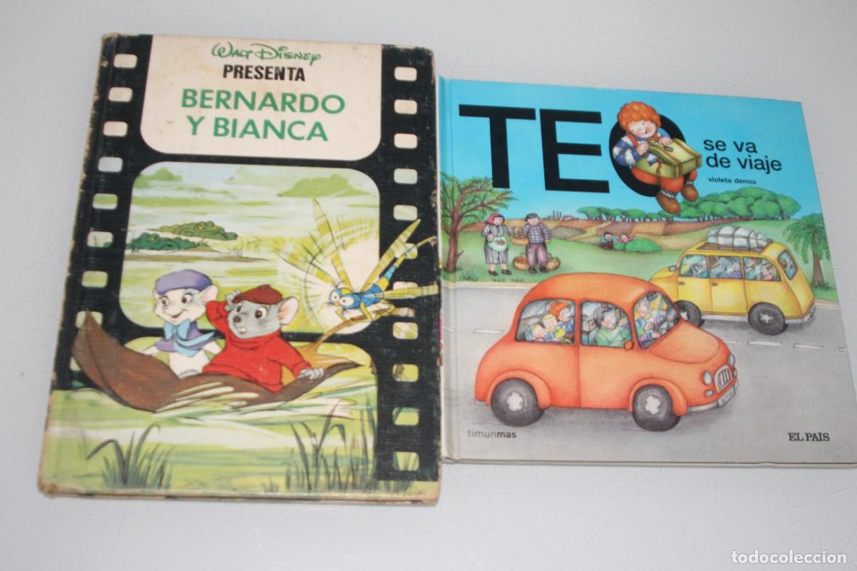 Libros de segunda mano: BERNARDO Y BIANCA - TEO SE VA DE VIAJE - Foto 1